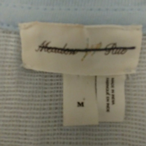 Anthropologie-Meadow Rue Embroidered Woven Top - Picture 8 of 8